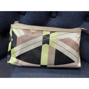 Tignanello Cosmetic Case - Zip Top- Very Clean Condition- Approx. 8” X 4.5”